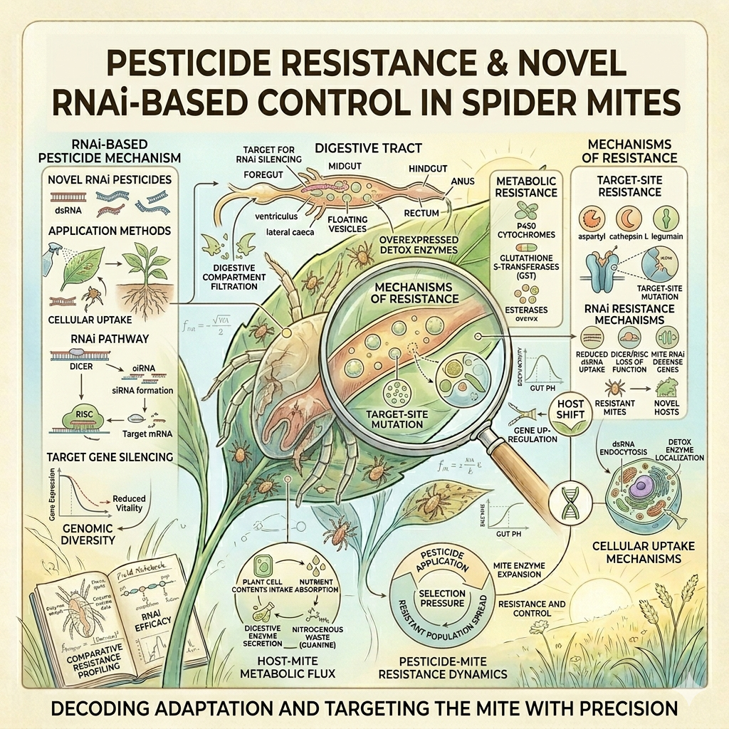Pesticide resistance research